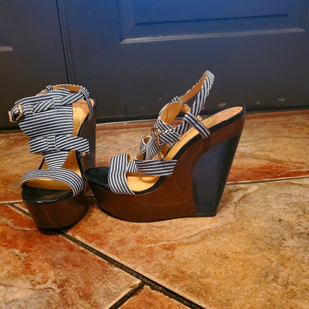Wedge Sandals. Worn Once